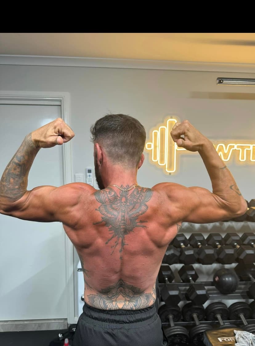 Muscle Builder after transformation